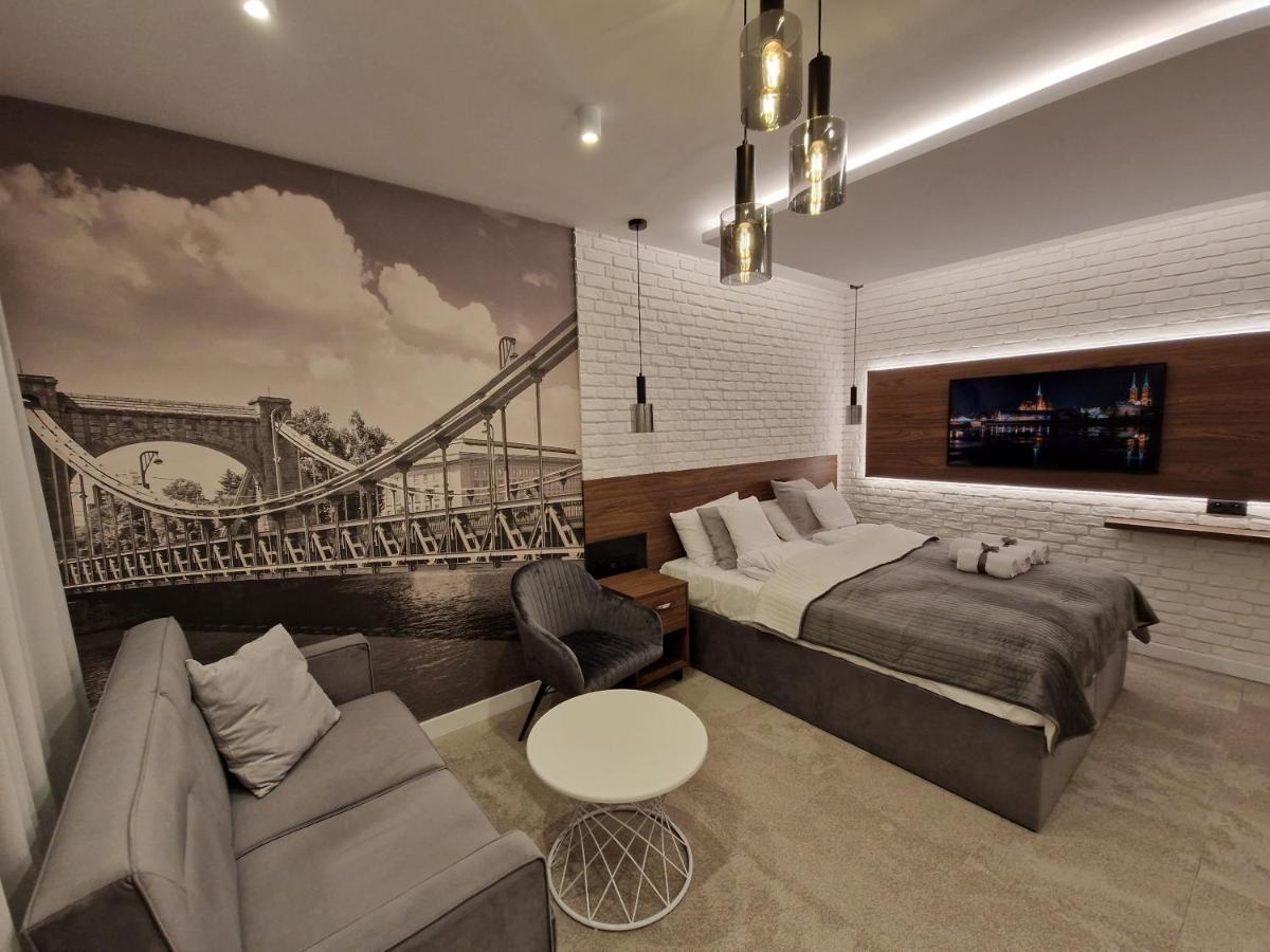 Brossa Apartments, 24H Self Check In, Klima, Aircond Wroclaw Bagian luar foto